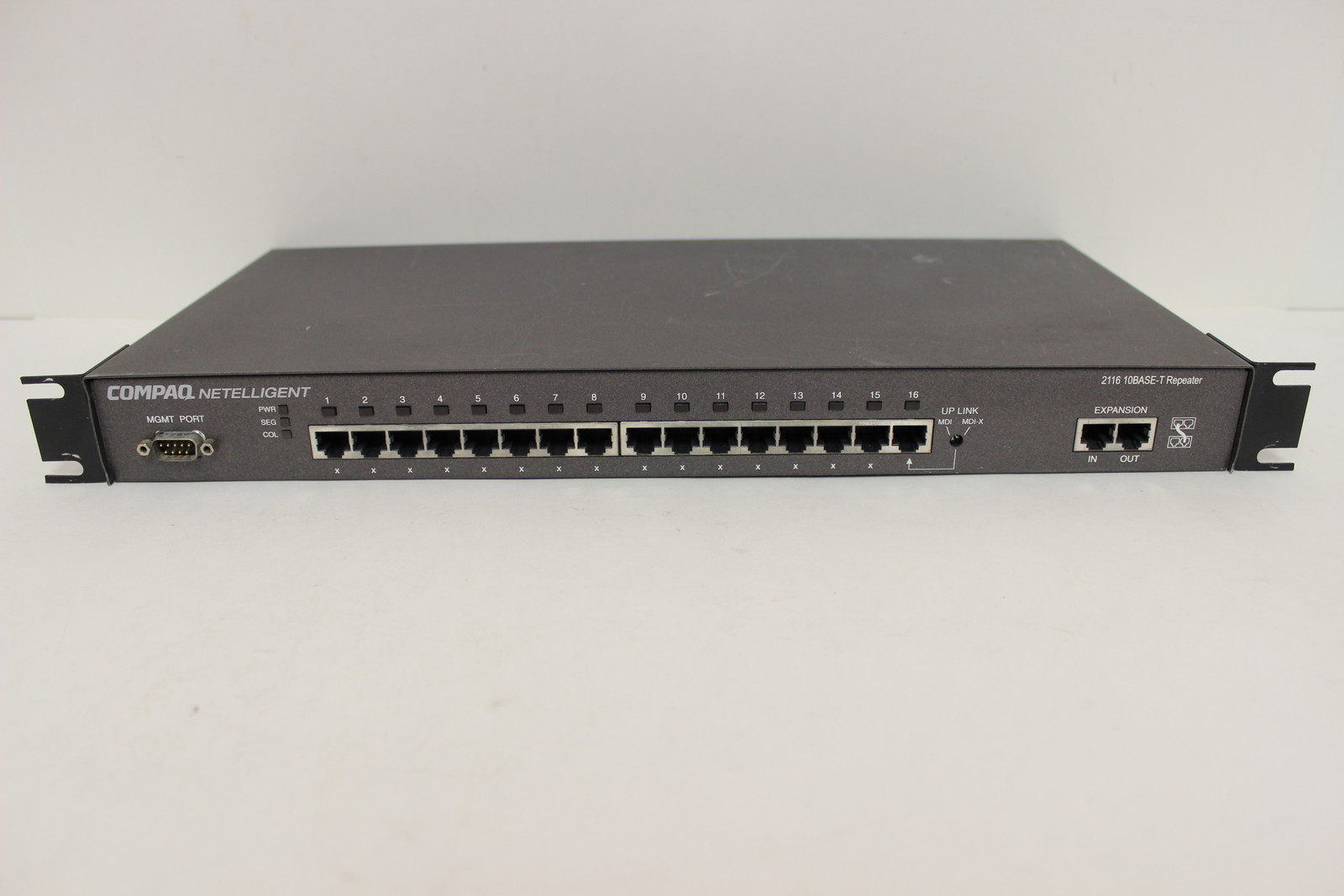 COMPAQ 268748-001 NETELLIGENT 2116 10BASE-T REPEATER 16 PORT WITH ...