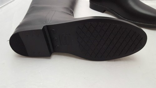 Toggi Equestrian Damas Largas PVC Negro Botas de Equitación 3.5 - 8 Regular - Imagen 2 de 3