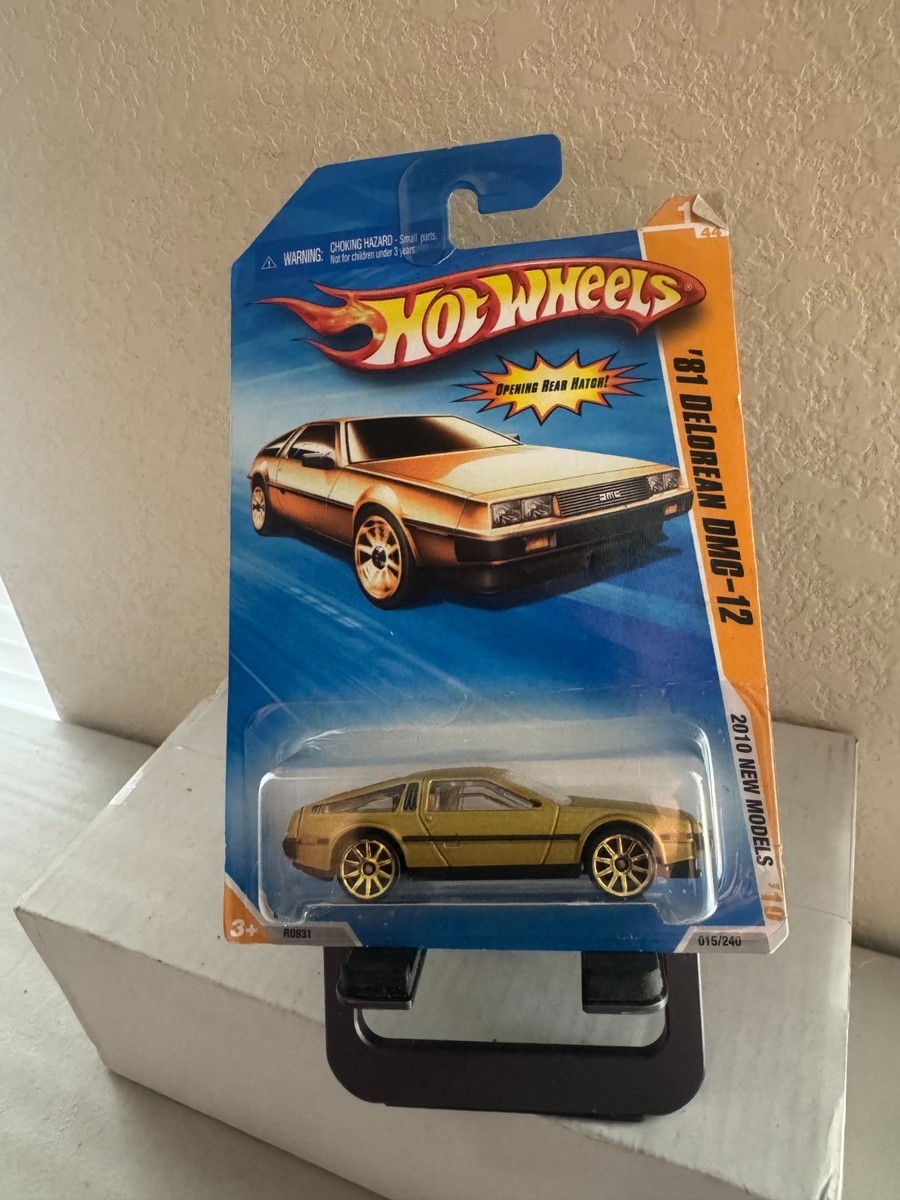 Hot Wheels '81 DeLorean DMC-12 2010 New Models Gold V21 | eBay