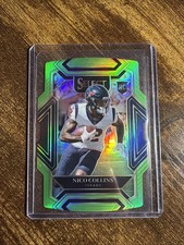 2021 Panini Select Club Level Nico Collins /349 Lime Green NO.269