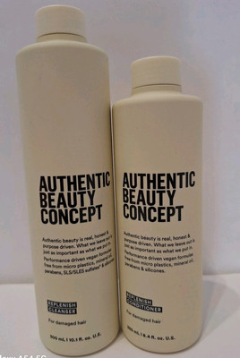 Authentic Beauty Concept Replenish Cleanser and Conditioner for Damaged Hair
