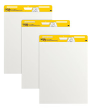 Post-It Super Sticky Wall Easel Pad, 25" X 30", 20 Sheets/Pad, 3 Pads/Pack 559V