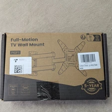 Pipishell Full Motion TV Monitor Wall Mount Up To 44lbs PISF1 for 13-42 Inch TVs