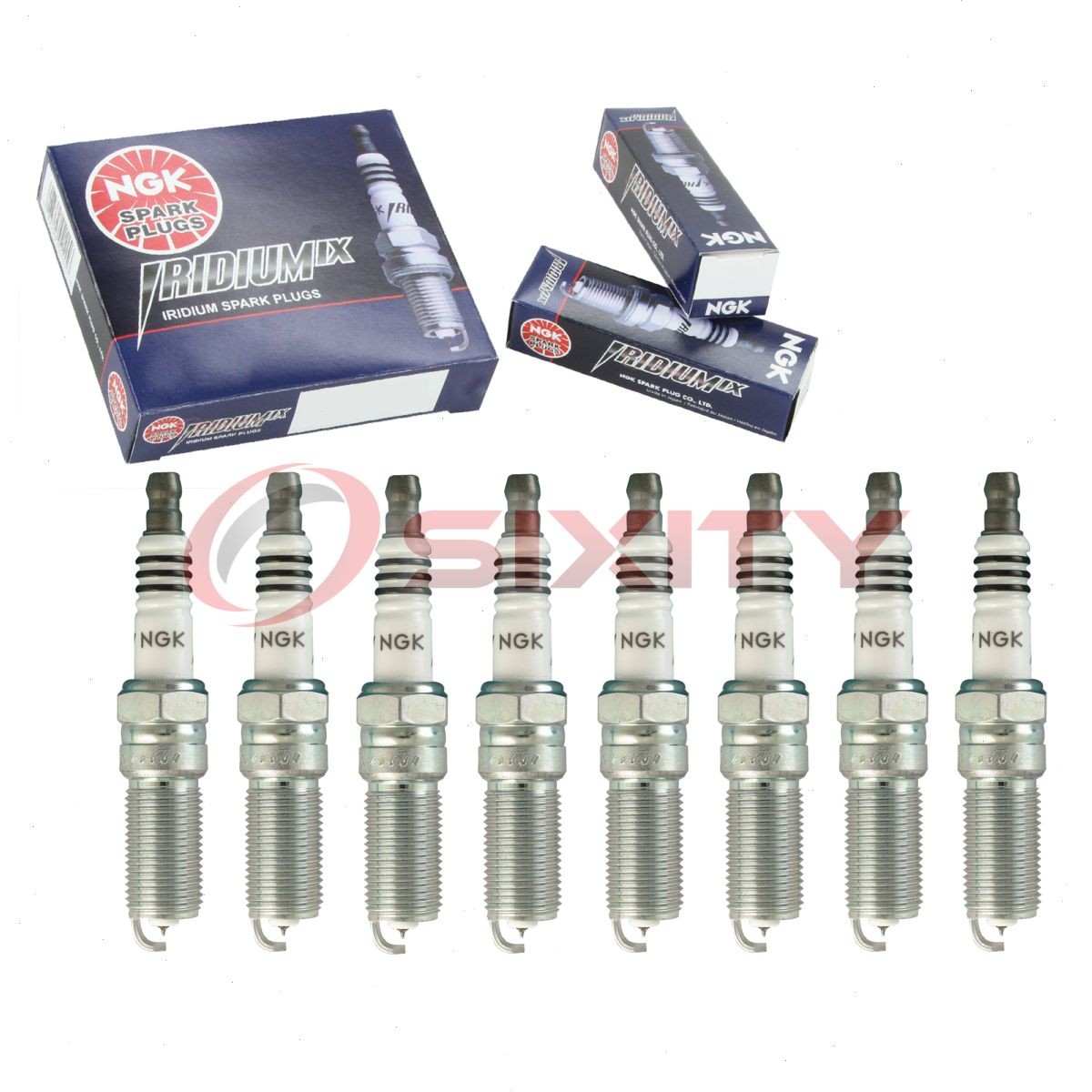 8 pc NGK Iridium IX Spark Plugs for 2020 Chevrolet Silverado 2500 HD 6.6L V8 yv