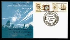 DR WHO 1973 AUSTRALIAN ANTARCTIC TERRITORY FDC CAPT COOK COMBO DAVIS M78894