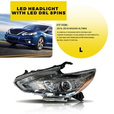 Faro LED con LED DRL lado izquierdo del conductor para Nissan Altima 2016-2018