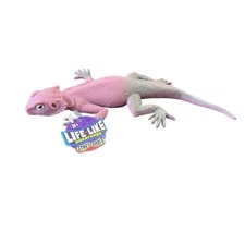 Ja-Ru Life Like Creature 8” Stretchable Toy Fidget Lizard Iguana Jiggly New