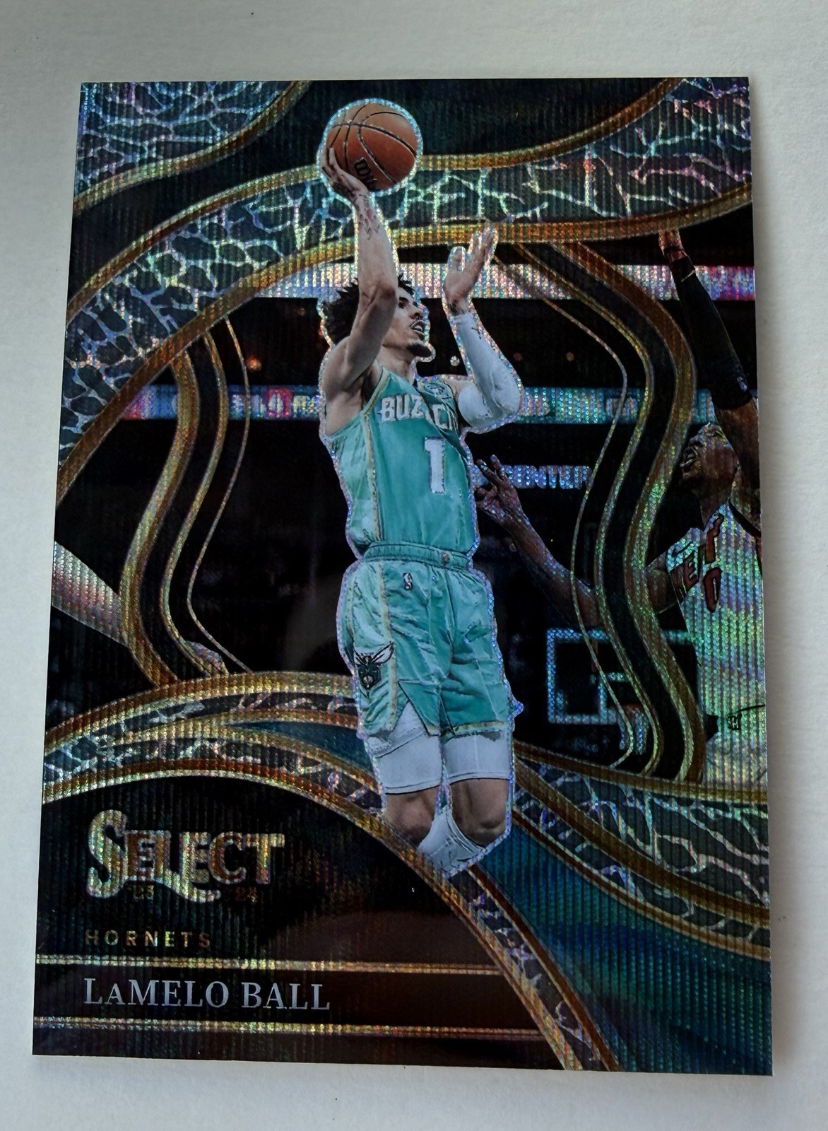 2023-24 Panini Select - Courtside LaMelo Ball #253 Elephant Prizm