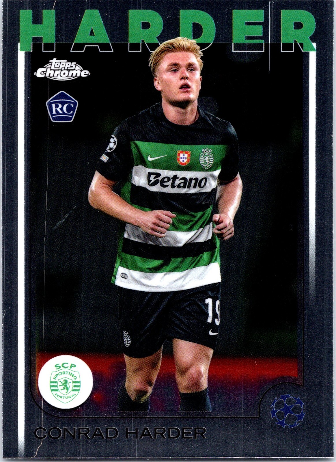 2024-25 Topps Chrome Uefa Club Competitions - Conrad Harder #177 (RC)