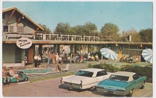 PALM SPRINGS TRAMVIEW MOBILE PARK POSTED 1967 TO FRANCES WOOD, SHERMAN NEW YORK