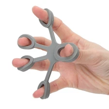 2pcs Portable Silicone Finger Stretcher High Elasticity Five Fingers Stretch