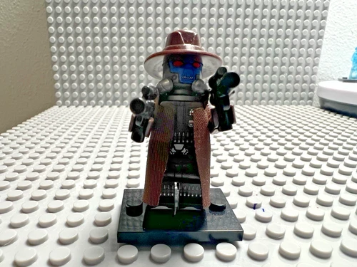Custom Star Wars Minifigure Cad Bane Trenchcoat bounty hunter - NOT LEGO