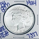 1924 BU UNCIRCULATED SILVER PEACE DOLLAR AUTHENTIC U.S. MINT FREE SHIPPING 7377