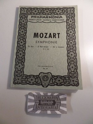 Symphonie. Es dur / E flat major / Mi b Majeur. K.V. 543. Philharmonia No. 56. M