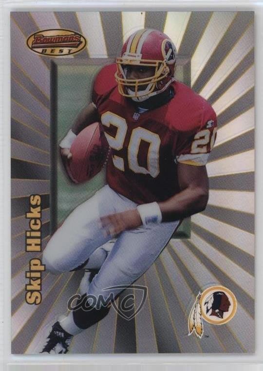 1998 Bowman's Best Refractor /400 Skip Hicks #120 Rookie RC 1dm4