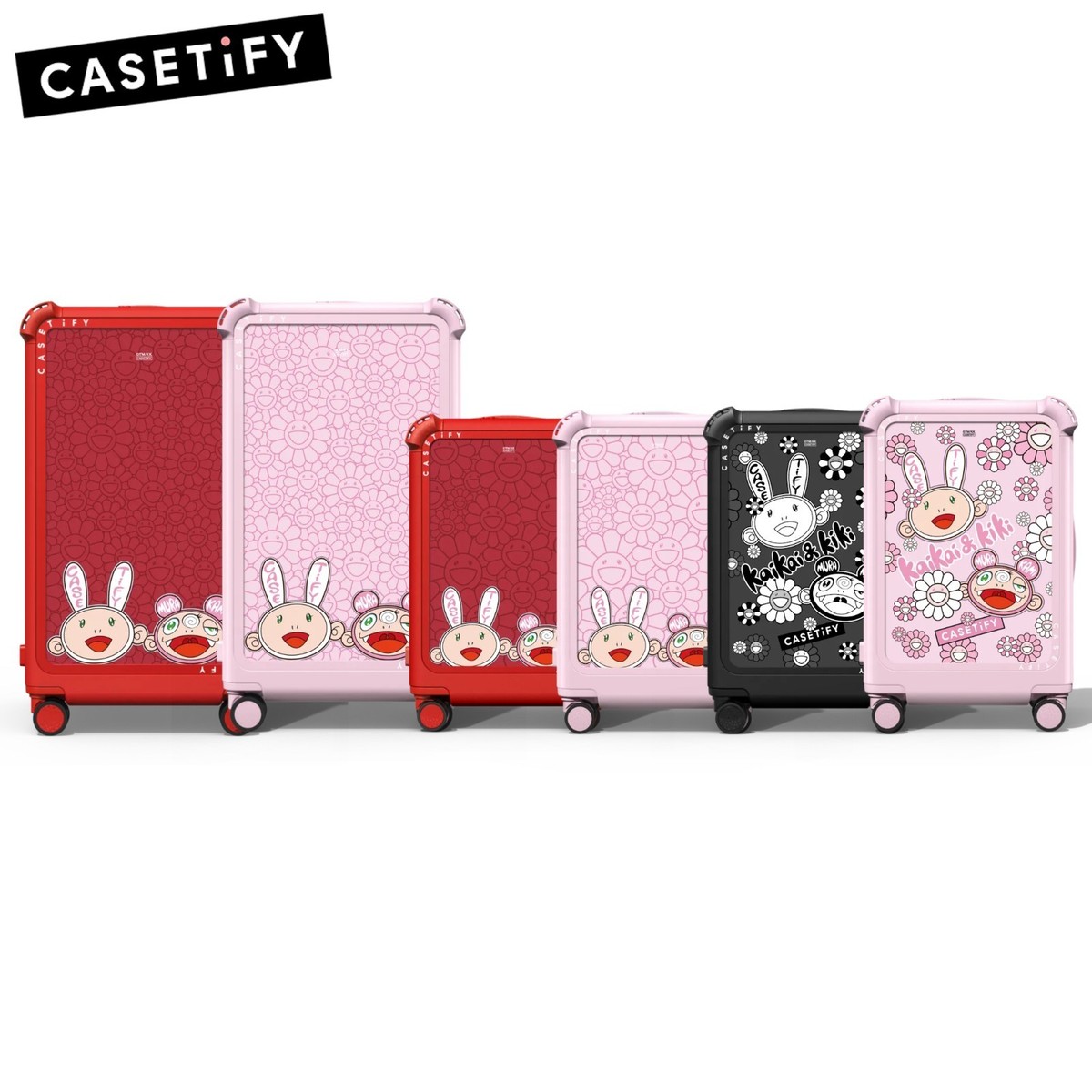 CASETiFY x Takashi Murakami KAIKAI AND KIKI Trunk Suitcases 21