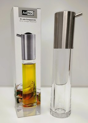 AdHoc AROMA Set   Öl  & Essigspender + Gewürzschneider   Aktionsangebot   Neu