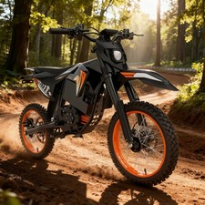 Electric Dirt Bike Peak 4000W 48V 28AH Motor Bicycle 50MPH Ebike for Teens Adult