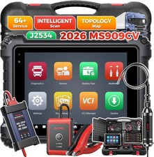 Autel MaxiSys MS909CV 2026 Top Heavy Duty Truck Scanner for Semi Commercial Cars image