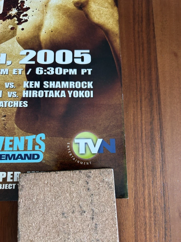 Pride Fc Fully Loaded, Full Size B2, Official Poster, Pride FC, UFC - Image 4 of 4