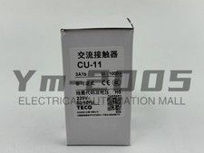 1PCS New Teco Ac Contactor CU-11 3A1B 220Vac