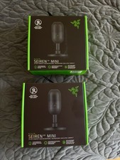 Razer Seiren V3 Mini USB Condenser Microphone Tap-To-Mute Sensor Black NEW