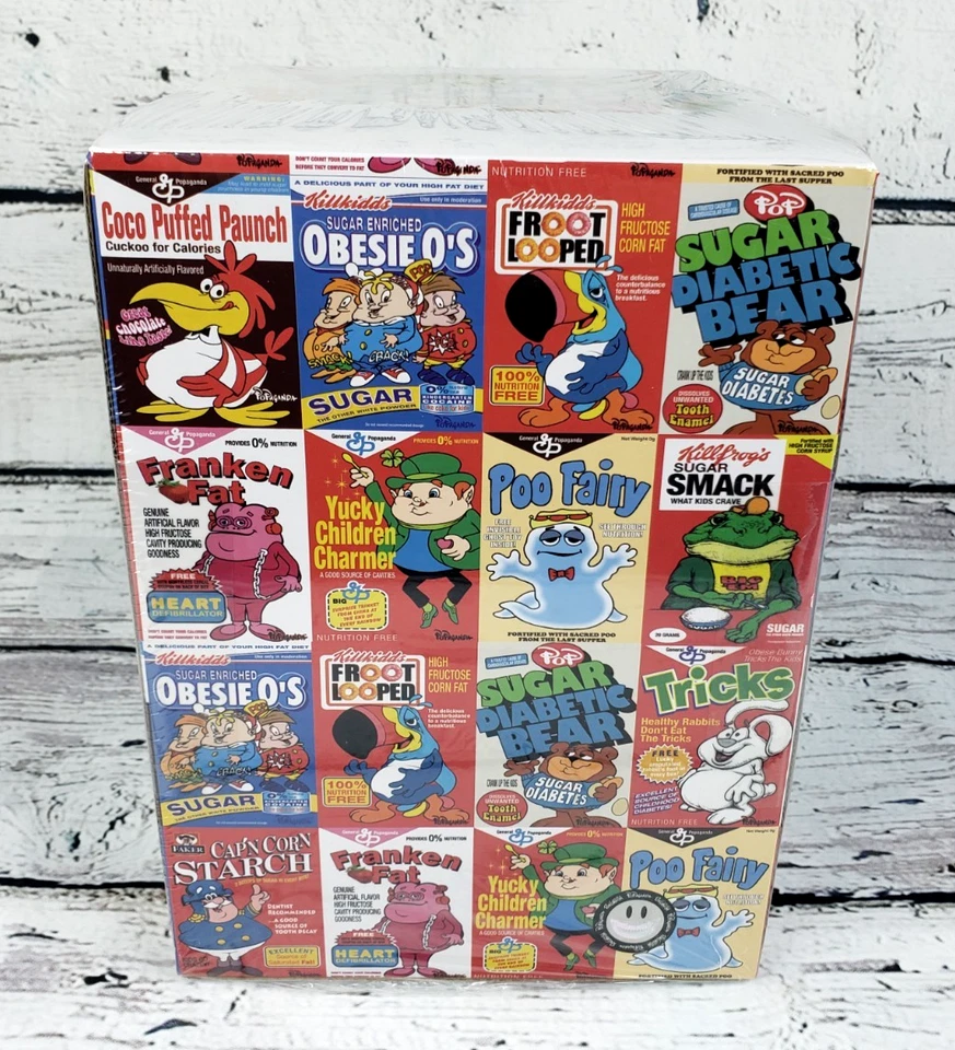 Ron English Popaganda Cereal Killers 3" Full Sealed Case - 12 Mini Figures - Image 4 of 4