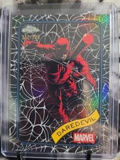 2024 TOPPS CHROME MARVEL SPIDER WEB REFRACTOR DAREDEVIL 382/399 NO. 97