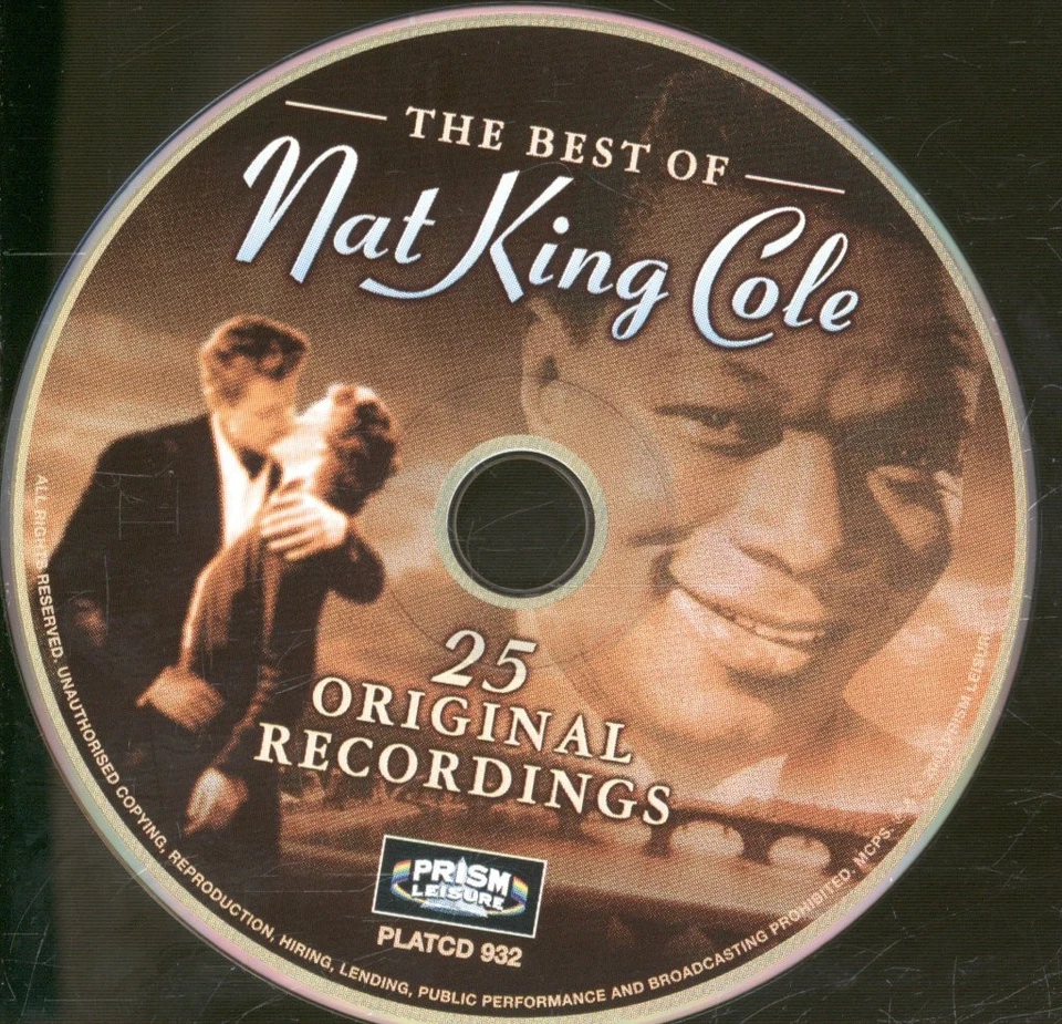Lo Mejor De Nat King Cole CD Europa Prism Leisure 2003 PLATCD932 - Imagen 3 de 3