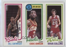 1980-81 Topps Bill Cartwright Doug Collins Eddie Johnson #179-13-166 HOF px8
