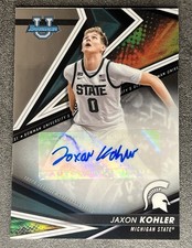 Jaxon Kohler 2022-23 Bowman Best Prospect Rookie Base Auto RC MSU Spartans