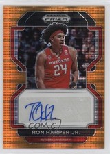 2022-23 Panini Prizm Draft Picks Orange Pulsar /49 Ron Harper Jr #DP-RHJ Auto