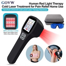 25 Diodes Laser Therapy 650 808 905 980nm Deep Penetration Pain Relief For Human
