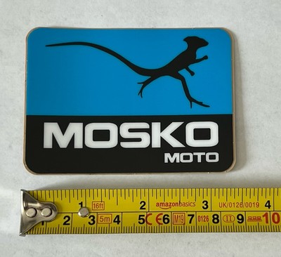 MOSKO MOTO TRAVEL GEARS decal sticker racing baggers hooligan cafe racer harleys