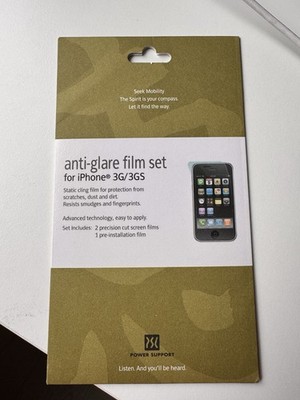 Anti-glare Film iPhone 3G/3GS Blendschutzfolie