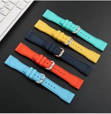 Watch Band Fluorine Rubber Quick  Release