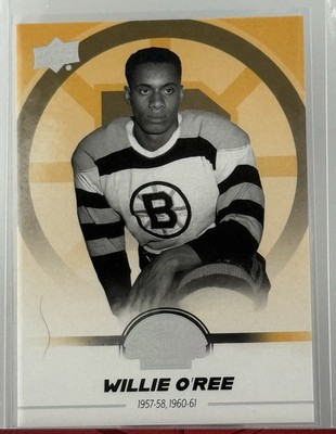 2023-24 Upper Deck Boston Bruins Centennial Willie O'Ree /100