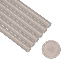 6 Pcs Glue Gun Sealing Wax Sticks for Stamp, Champagne Gold