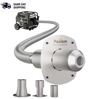 Portable Generator Exhaust Extension Kit - Safe Fume Venting & Easy Installation