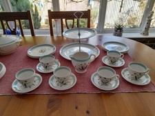 Alfred Meakin – Hedgerow – 2-Tier Cake Stand + Coffee Cups & Saucers + Cream Jug