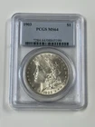 1903-P  MORGAN Silver Dollar, PCGS MS-64!  Bright White