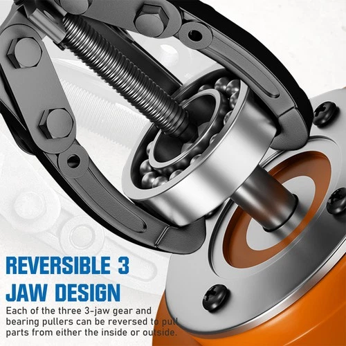 3'' 4'' 6'' 3 Jaw Gear Pulley Bearing Puller Extractor Remover Tool 75/100/150mm - Picture 5 of 6
