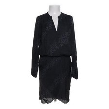 Rabens Saloner, Kleid, Größe: S, Blau/Schwarz, Viskose, Leopard, Damen #Mev