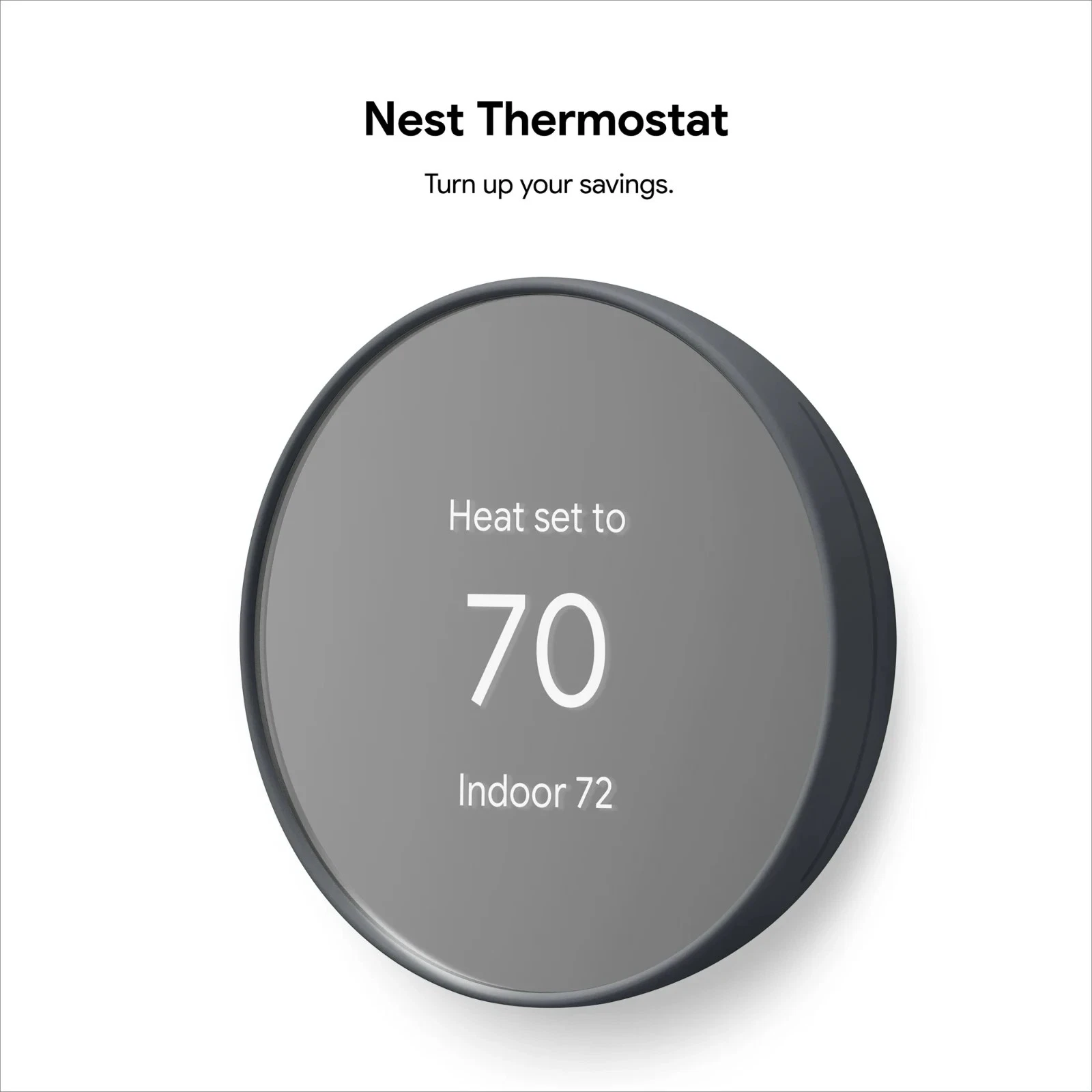 Google Nest Thermostat - Programmable Smart Thermostat for Home - Charcoal
Opens in a new window or