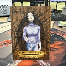 2023 FLEER ULTRA MARVEL WOLVERINE AVERY CONNOR FAMILY GENEALOGY INSERT #FG-33