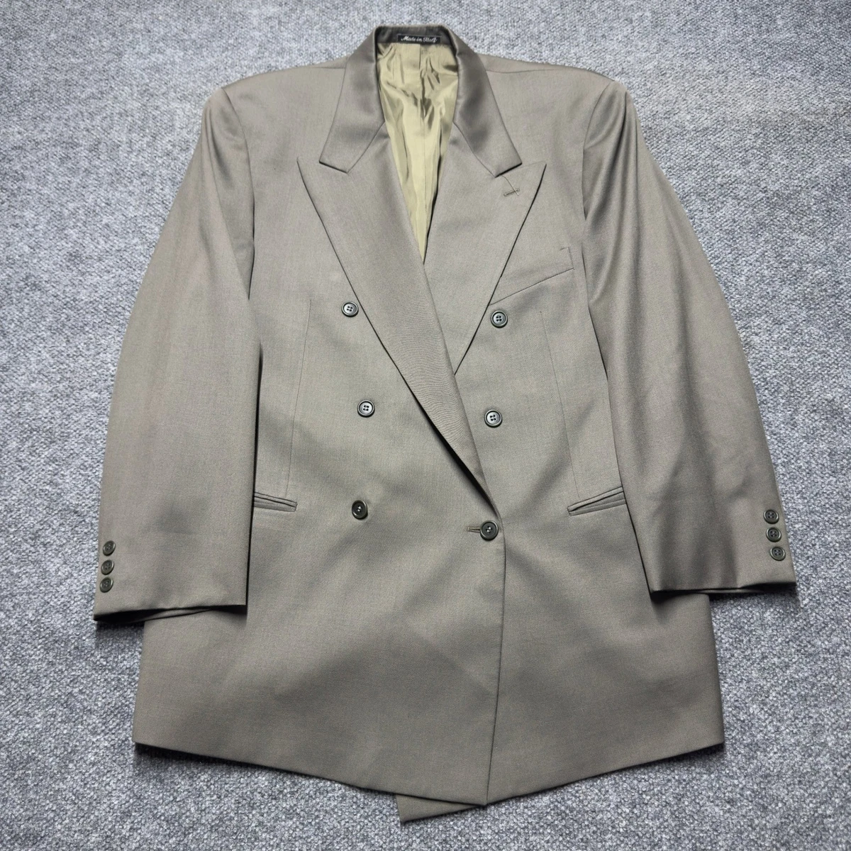 Vintage Double Breasted Suit In Men's Vintage Suit Jackets