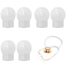 3 Pairs MDF Stethoscope Ear Pieces Earplug Replacement Parts, Pliable Silicone S