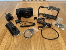 Blackmagic Pocket Cinema Camera 4K + Tilta Cage, Top Handle and Cables