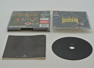 FINAL DOOM Playstation 1  PS1 + inkl. Anleitung  Gaming Klassiker ''sehr gut''