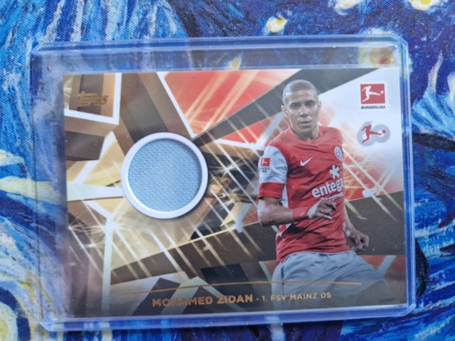 Topps Bundesliga 60 Years Mohamed Zidan Patch 1.FSV Mainz 05